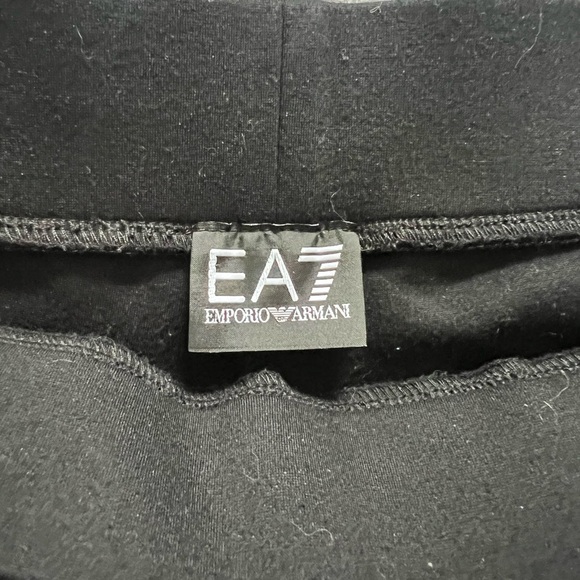 Emporio Armani EA7 Black Hoodie & Sweatpants - Picture 3 of 5